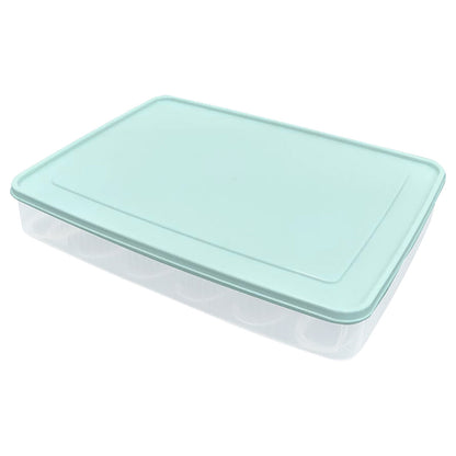 Deviled Egg Containers with Lid, Stackable Deviled Egg Box for 24 Eggs, Clear Egg Holder for Fridge with Lid, V1189-LWWAL-20260401-06924