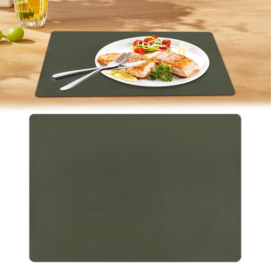 1 Pcs Placemats,Plastic Table Mats,16.93X11.81 Inch Rectangle Heat-Resistant Place Mat,Water-Proof Non-Slip V1189-LWWAL-20260401-06929