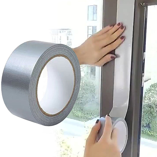 Heavy Duty Waterproof Duct Tape, Strong Adhesive Sticky, Windproof Adhesive Tape, Easy Tear by Hand for Home V1189-LWWAL-20260401-06941