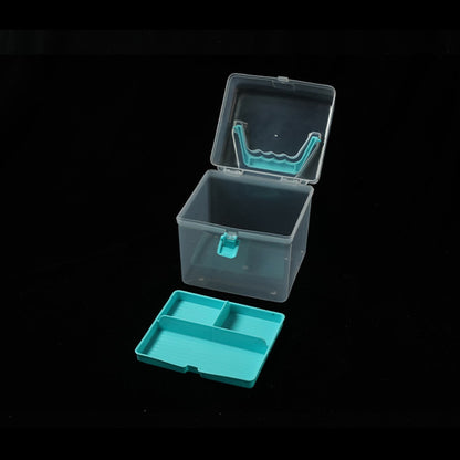 Plastic Storage Bins With Lid and Handle, Plastic Latch Storage Box, Stackable Storage Container, Small V1189-LWWAL-20260401-06963