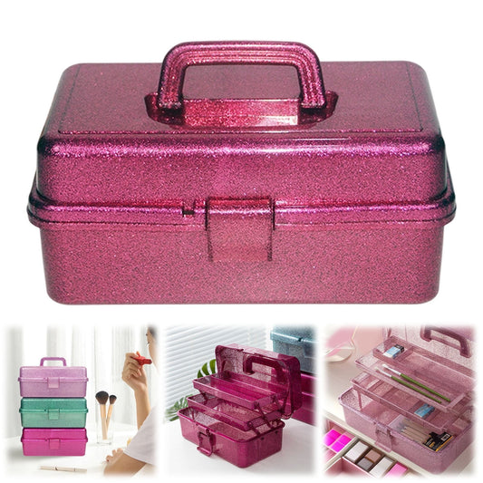 Plastic Storage Bins With Lid and Handle, Plastic Latch Storage Box, Stackable Storage Container, Small V1189-LWWAL-20260401-06969