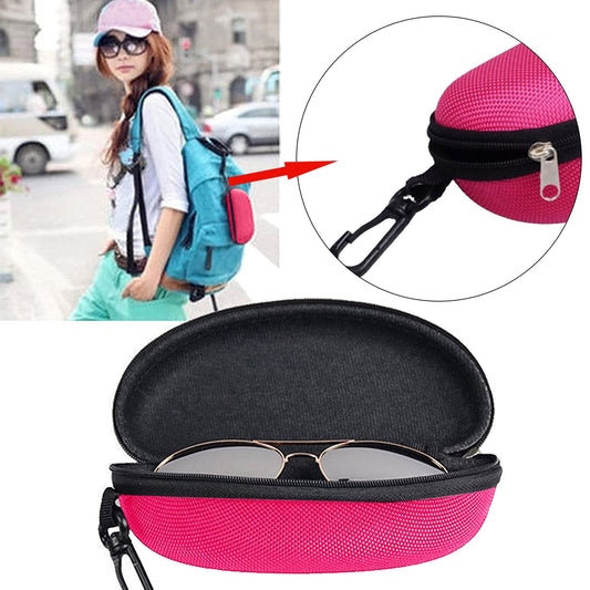 1 Pcs Eyeglass Sunglasses Cases,Sunglasses Case,Portable Travel Zipper Eyeglasses Frame,Glasses Case Hook For V1189-LWWAL-20260401-06986