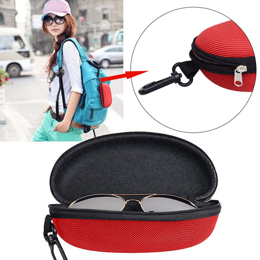 1 Pcs Eyeglass Sunglasses Cases,Sunglasses Case,Portable Travel Zipper Eyeglasses Frame,Glasses Case Hook For V1189-LWWAL-20260401-06987
