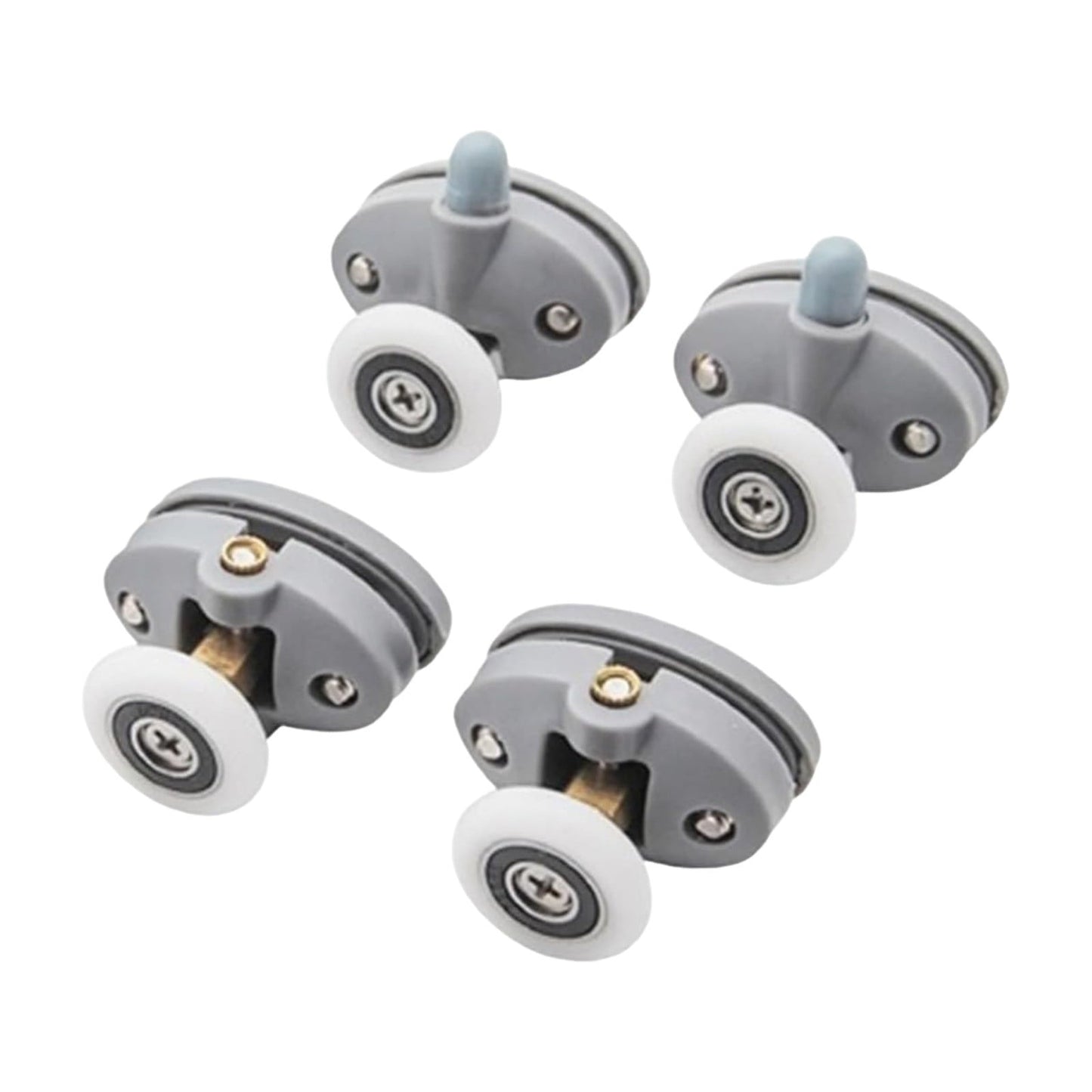 Shower Door Rollers, Single Shower Door Runners/Wheels/Pulleys/Guides 25mm Diameter Home Bathroom DIY V1189-LWWAL-20260401-07004
