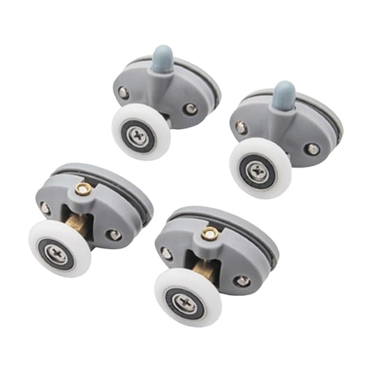 Shower Door Rollers, Single Shower Door Runners/Wheels/Pulleys/Guides 25mm Diameter Home Bathroom DIY V1189-LWWAL-20260401-07005