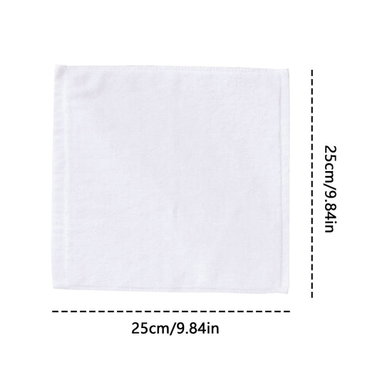 10 Pcs Washcloths,Highly Absorbent and Soft White Face Towels,Reusable Absorbent Washcloths for Sensitive V1189-LWWAL-20260401-07006