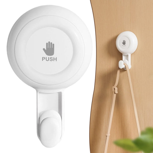 Powerful Suction Cup Shower Hooks for Towel, Loofah, 360 degrees Rotatable Damage-free Hanging Versatile Wall V1189-LWWAL-20260401-07045