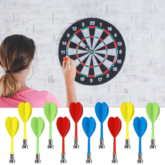 12Pcs Darts Plastic Tip,Magnetic Darts Plastic Safety Darts Game Replacement,Plastic Darts for Magnet V1189-LWWAL-20260401-07057