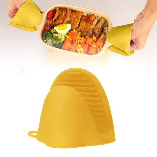 Oven Mitts Heat Resistant, Mini Oven Mitts, Mini Silicone Oven Gloves,Pinch Grips Mitts Potholder for Kitchen V1189-LWWAL-20260401-07062