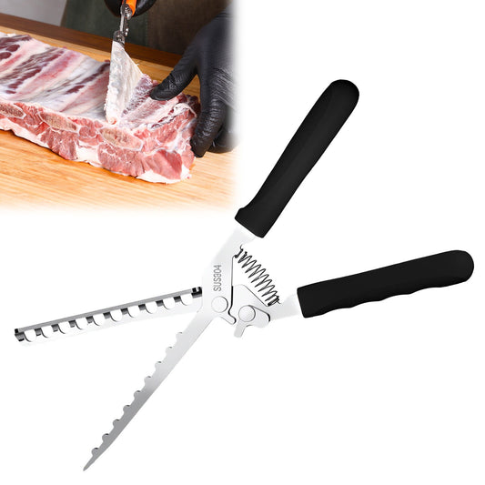Rib Membrane Remover, Stainless Steel Cooking Accessories, Ergonomic BBQ Accessories, Dishwasher Safe V1189-LWWAL-20260401-07076