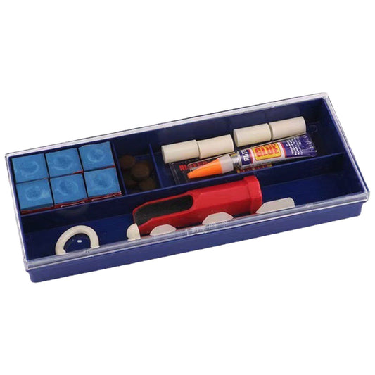 Cue Stick Tip Repair Kit, Cue Tips Accessorie, Include Pool Cue Tips, Pool Cue Repairers, Billiard Cue Clamp, V1189-LWWAL-20260401-07094