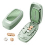 Dual Fixing Clips, Multi-Pill Cutting, Adjustable Slot Pill Cutter - Fits Small/Large Pills, Vitamins, V1189-LWWAL-20260401-07106