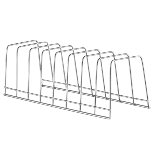 1 Pcs Lid Organizer,Pot Lid Organizer,Metal Pot Lid Holder,8-Tier Pot Lid Rack for Bakeware Dish V1189-LWWAL-20260401-07108