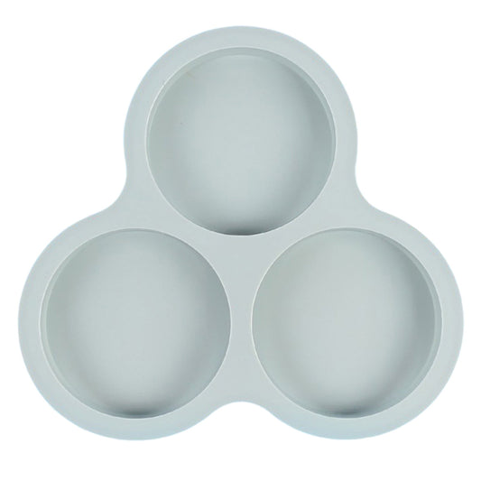 1 Pcs Silicone Egg Cups for Air Fryer,3-Cavity Cupcake Baking Tray,Round Silicone Baking Tools,Round Silicone V1189-LWWAL-20260401-07120