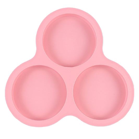 1 Pcs Silicone Egg Cups for Air Fryer,3-Cavity Cupcake Baking Tray,Round Silicone Baking Tools,Round Silicone V1189-LWWAL-20260401-07121