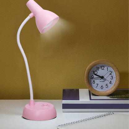 LED Eye Protection Table Lamp for Estudiar,Bendable Gooseneck and Adjustable Brightness,Battery-Powered and V1189-LWWAL-20260401-07152