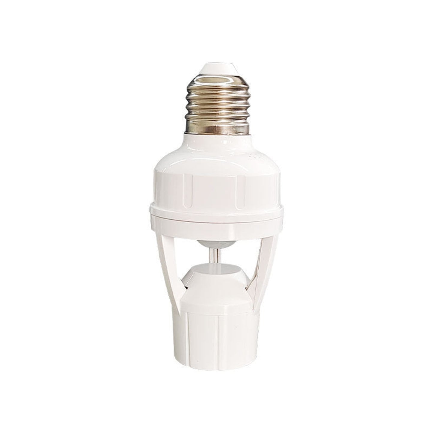 E27 Screw Motion Sensor Light Socket with Infrared Detection,Automatic On/Off for Stairs and Hallways,Easy V1189-LWWAL-20260401-07162