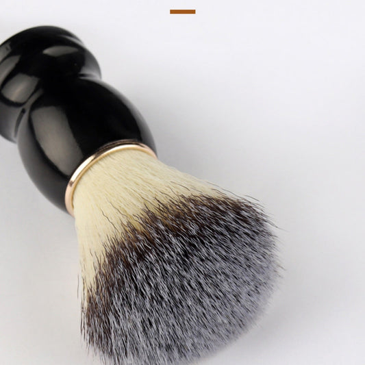 CCMAOLU Hand Crafted Shaving Brush with Hard Wood Handle,Men's Luxury Professional Beard Tool for Salon & V1189-LWWAL-20260401-07200