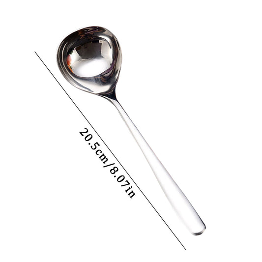 1 Pcs Small Ladle,8 Inch Stainless Steel Small Ladle,Small Gravy Soup Serving Ladle,Metal Serving V1189-LWWAL-20260401-07201