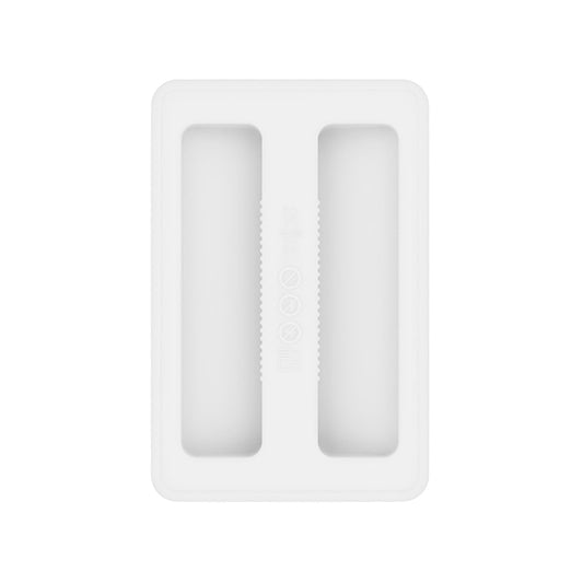 CCMAOLU Silicone Toaster Cover 2 Slice Wide Slot,Reusable Heat Resistance Bread Machine Topper Cover,Dirt V1189-LWWAL-20260401-07206