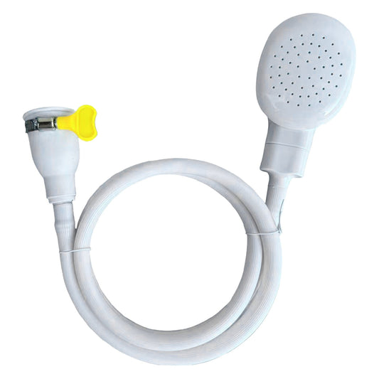 Portable Sink Hose Faucet Sprayer Sink Spray Rubber Hose Shampoo Sprayer Handheld Faucet Shower for Pets, V1189-LWWAL-20260401-07207