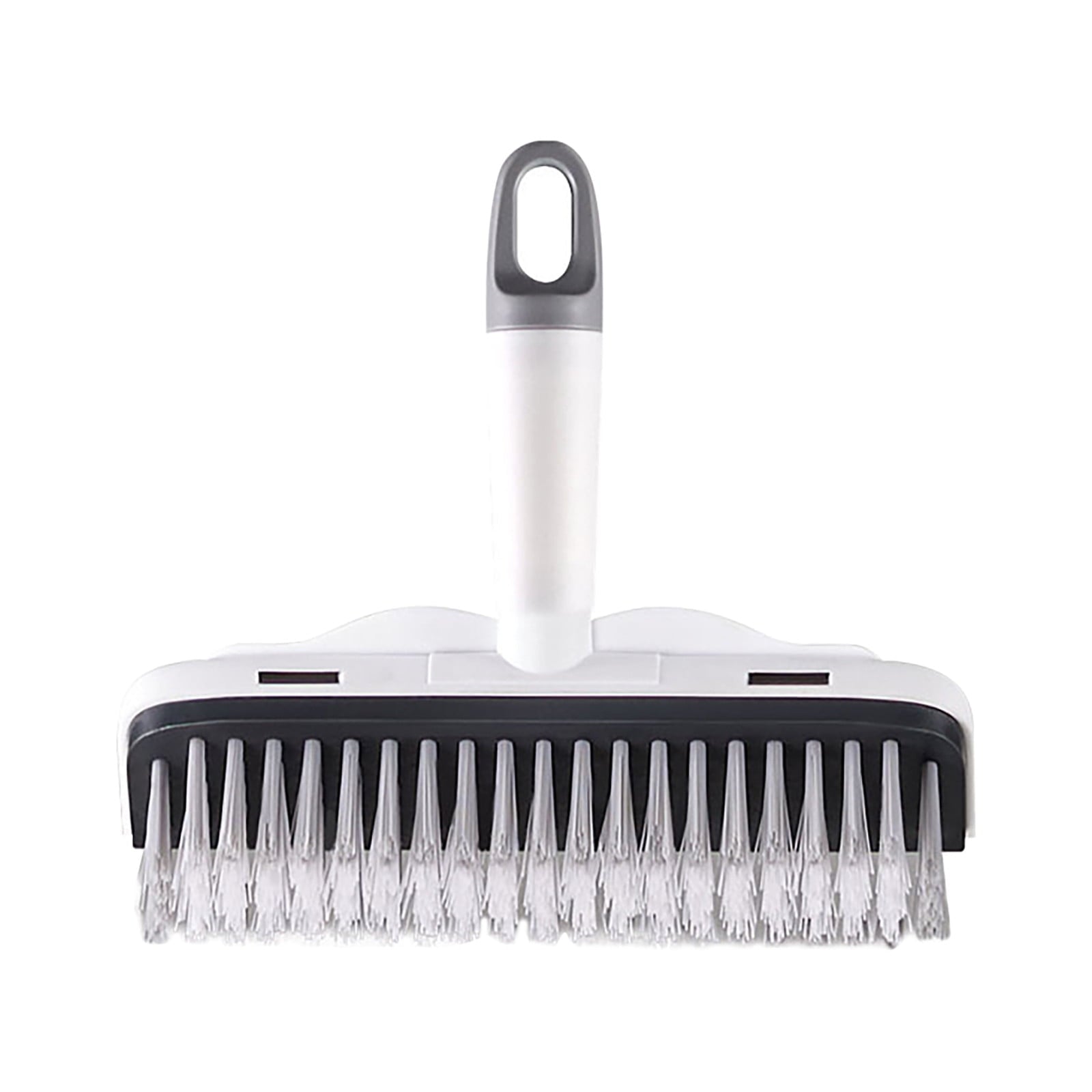 CCMAOLU Floor Scrub Brush with Long Handle,2 in 1 Stiff Bristle Brush & Squeegee Broom for V1189-LWWAL-20260401-07208