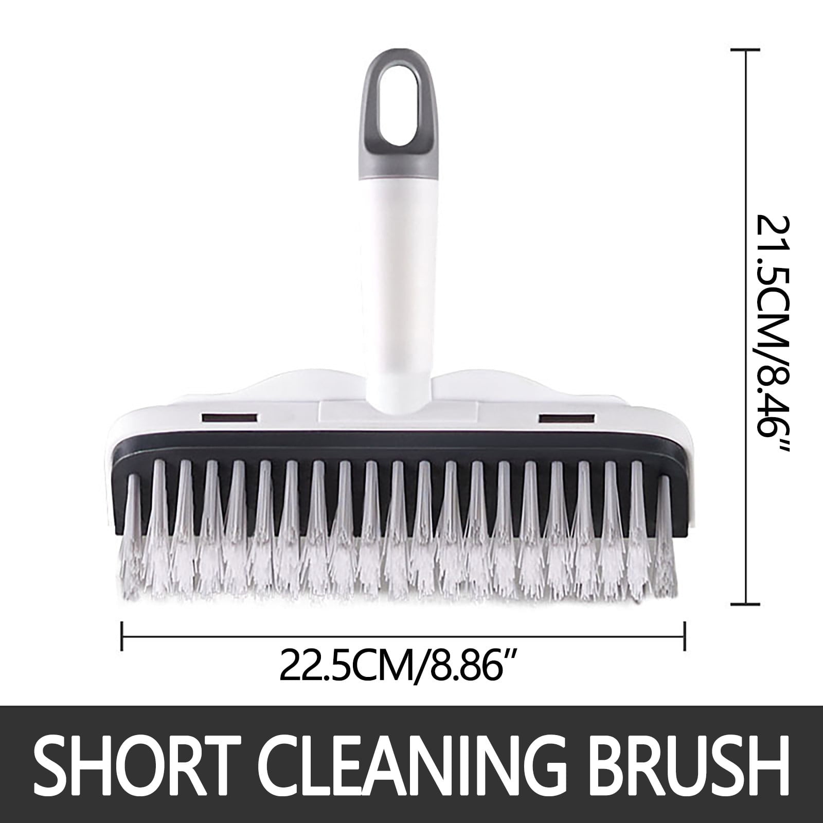 CCMAOLU Floor Scrub Brush with Long Handle,2 in 1 Stiff Bristle Brush & Squeegee Broom for V1189-LWWAL-20260401-07208