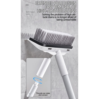 CCMAOLU Floor Scrub Brush with Long Handle,2 in 1 Stiff Bristle Brush & Squeegee Broom for V1189-LWWAL-20260401-07208