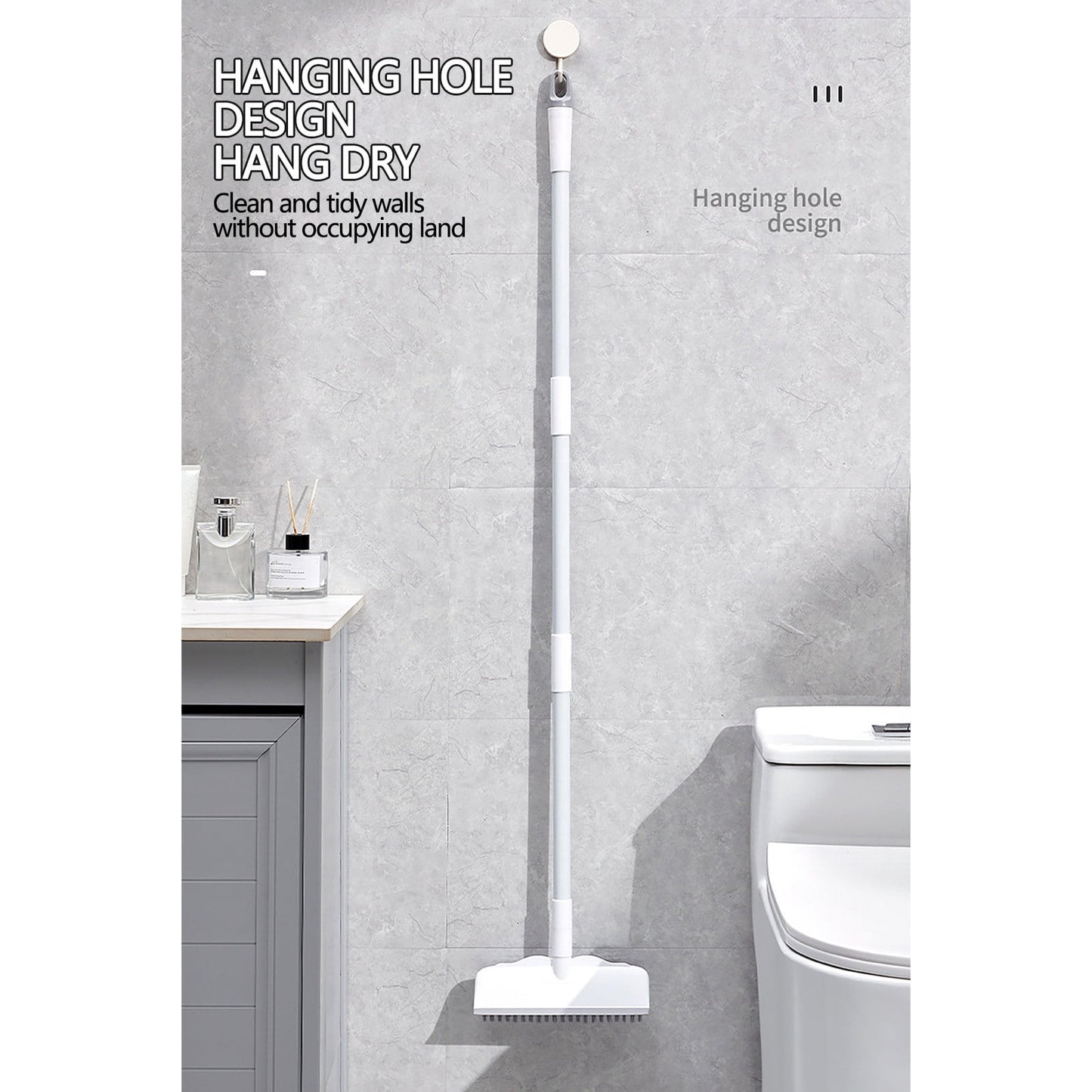 CCMAOLU Floor Scrub Brush with Long Handle,2 in 1 Stiff Bristle Brush & Squeegee Broom for V1189-LWWAL-20260401-07209