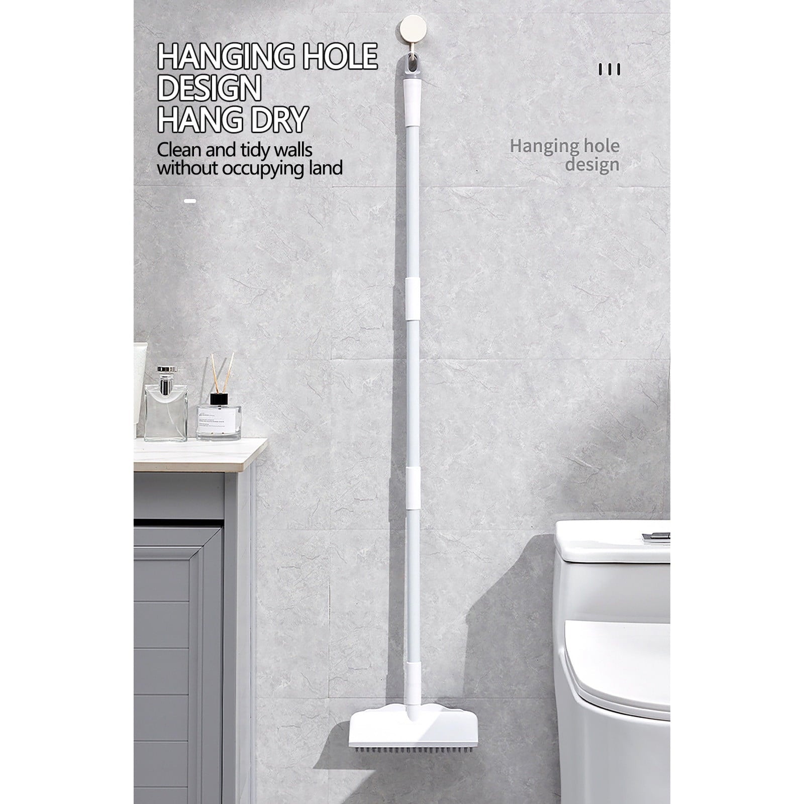 CCMAOLU Floor Scrub Brush with Long Handle,2 in 1 Stiff Bristle Brush & Squeegee Broom for V1189-LWWAL-20260401-07209