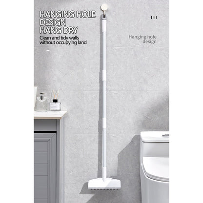 CCMAOLU Floor Scrub Brush with Long Handle,2 in 1 Stiff Bristle Brush & Squeegee Broom for V1189-LWWAL-20260401-07209