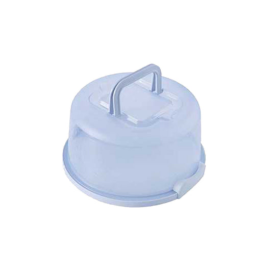 Portable Cake Storage Box, Transparent Plastic Cover with Snap Locks for Freshness, 26x22.5x13.5cm Airtight V1189-LWWAL-20260401-07227