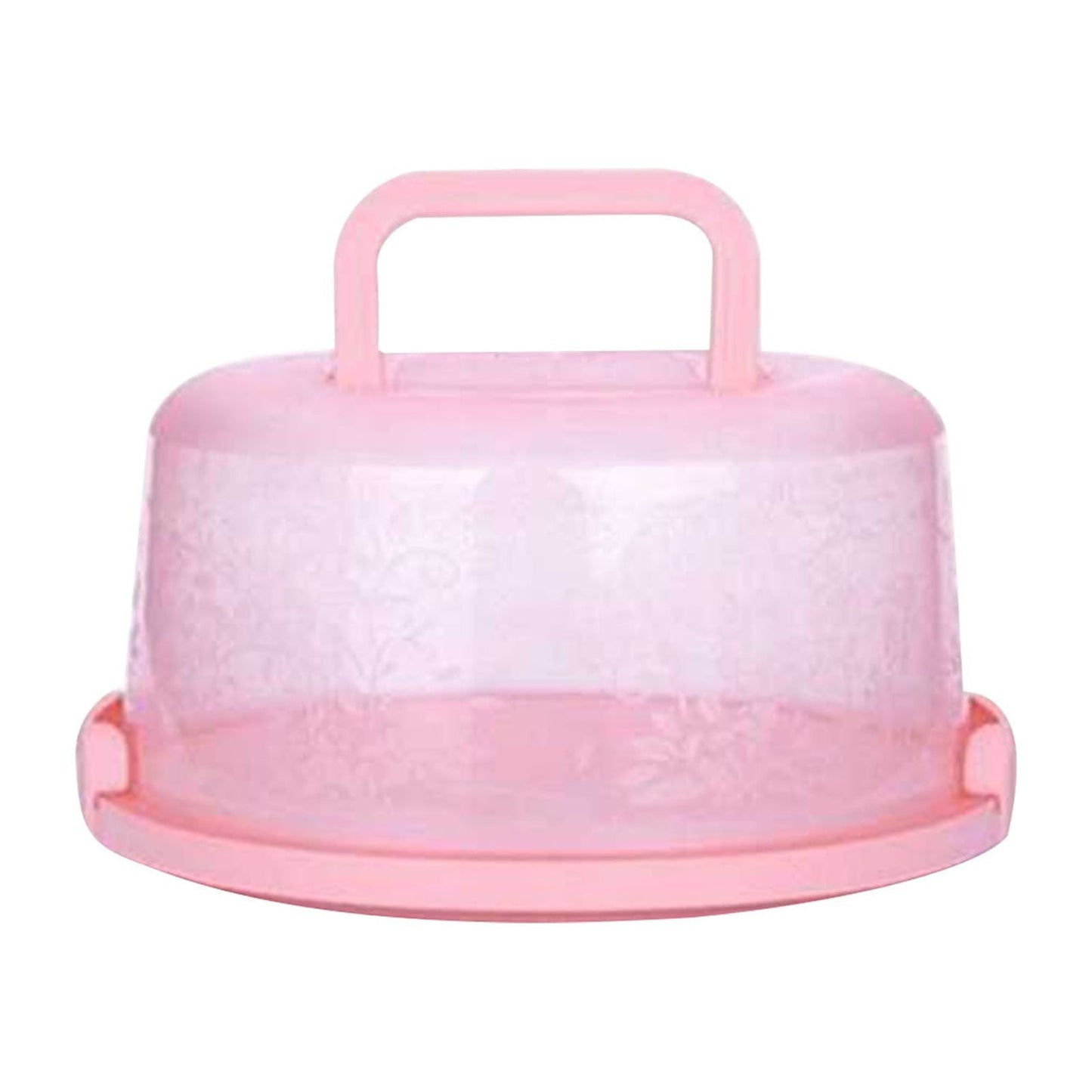 Clearance! Round Cake Carrier Cake Container With Lid And Handles, Large Cupcake Carrier Cake Keeper Sturdy V1189-LWWAL-20260401-07326