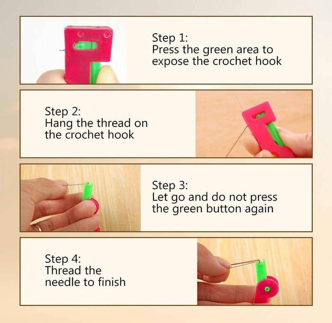 Automatic Needle Threader,2024 New Sewing Needle Threaders Automatic Needle Threading Device for Sewing V1189-LWWAL-20260401-07329