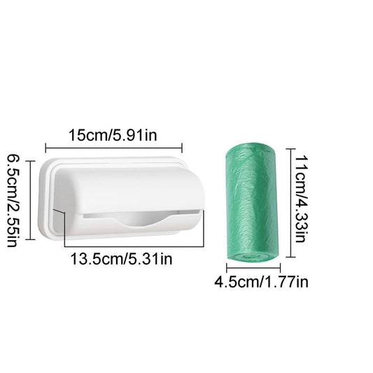 Trash Bags Dispenser Bag Dispenser For Small Bin Liner Kit Trash Bag Dispenser For Bottom Of Can Trash Can V1189-LWWAL-20260401-07335