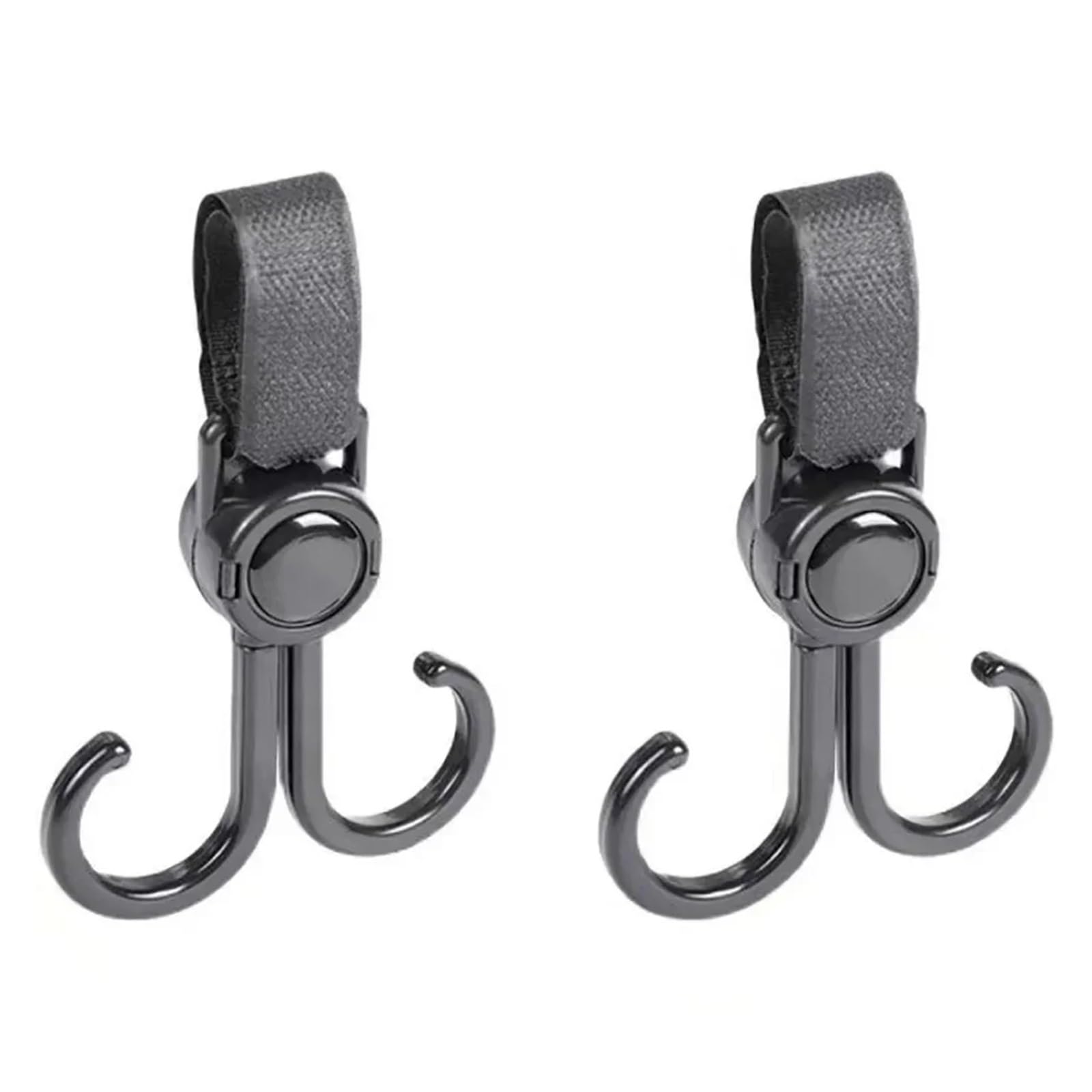 Stroller Hooks - Buggy Hooks - Bag Hooks - Diaper Bag Hooks - Walker Hooks - Stroller Accessories - Mounting V1189-WXF-260203-00001