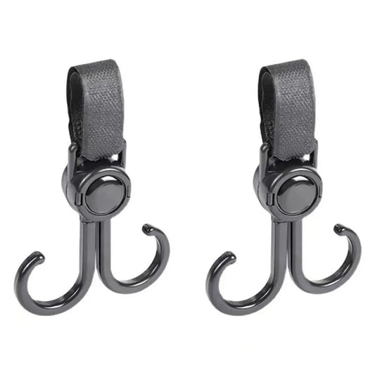 Stroller Hooks - Buggy Hooks - Bag Hooks - Diaper Bag Hooks - Walker Hooks - Stroller Accessories - Mounting V1189-WXF-260203-00001