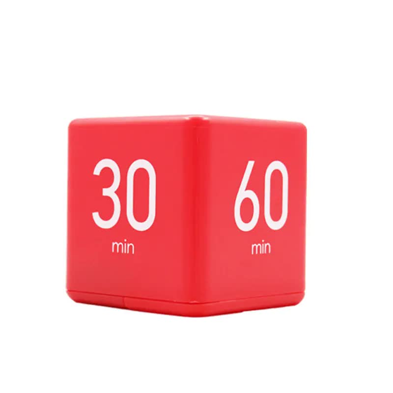 Kitchen Timer - Timer - Cube Timer - Flip Timer - Digital Kitchen Timer - Pomodoro Timer - Time Management - V1189-WXF-260203-00078