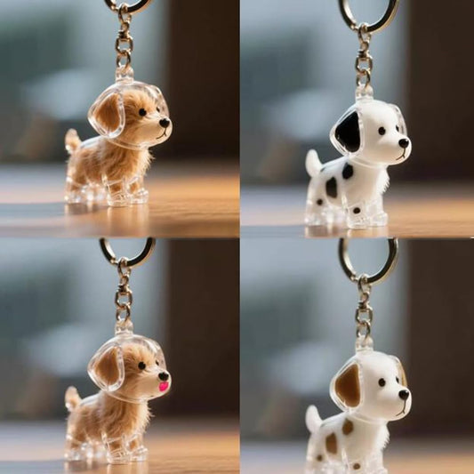 Keychain - Pet Hair - Storage Box - Pendants - Capsule Toy - Dog Hair Capsule - Memorial Pendant - Bag V1189-WXF-260203-00083
