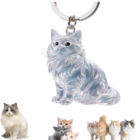Keychain - Pet Hair - Storage Box - Pendants - Capsule Toy - Dog Hair Capsule - Memorial Pendant - Bag V1189-WXF-260203-00089