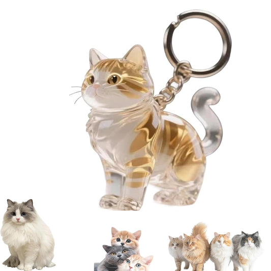 Keychain - Pet Hair - Storage Box - Pendants - Capsule Toy - Dog Hair Capsule - Memorial Pendant - Bag V1189-WXF-260203-00090