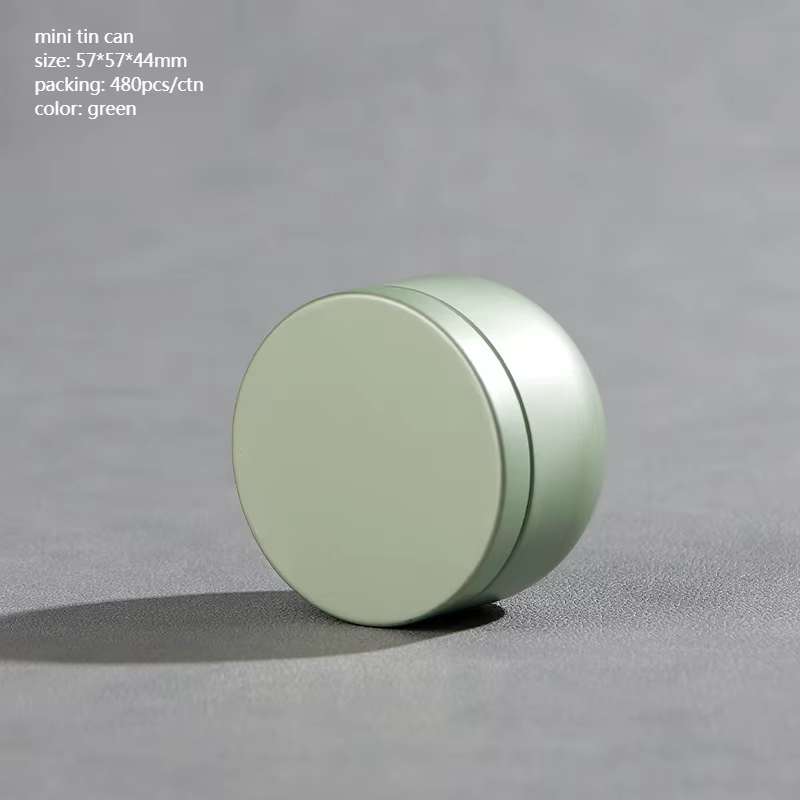 Tea Box - Portable Mini Tea Caddy, Large Tea Storage Container, Small Round Tin Coffee Caddy V1189-WXF-260203-00094