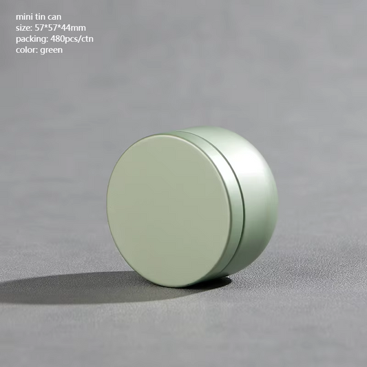 Tea Box - Portable Mini Tea Caddy, Large Tea Storage Container, Small Round Tin Coffee Caddy V1189-WXF-260203-00094