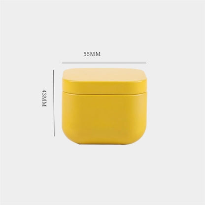 Tea box - Square tin container, tea caddy, metal candy box V1189-WXF-260203-00106
