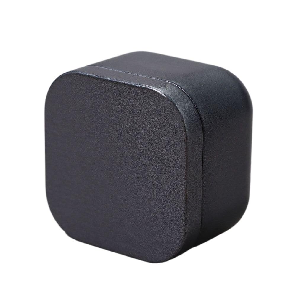 Tea box - Square tin container, tea caddy, metal candy box V1189-WXF-260203-00109