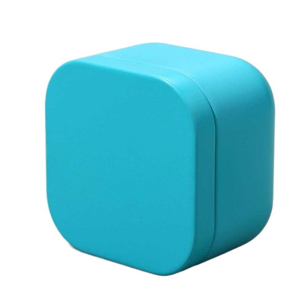 Tea box - Square tin container, tea caddy, metal candy box V1189-WXF-260203-00110