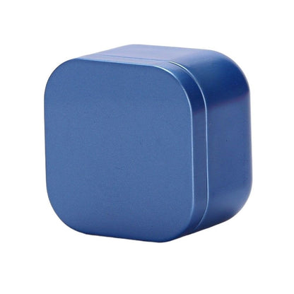 Tea box - Square tin container, tea caddy, metal candy box V1189-WXF-260203-00116