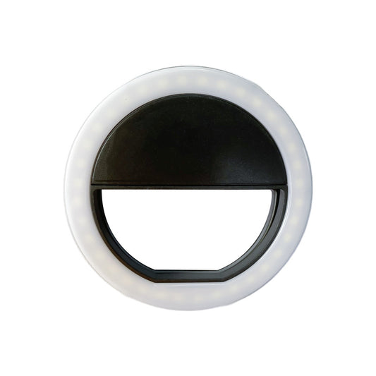 LED Ring Light 85mm - Universal & Adjustable - Selfie Ring Light for Phone - Selfie Ring Light for Streaming V1189-WXF-260203-00171