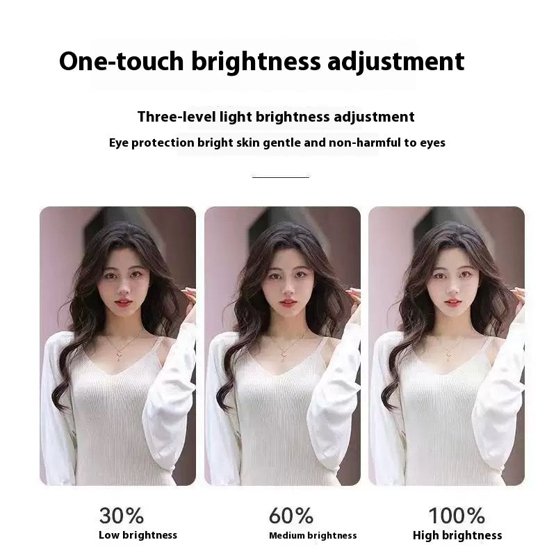 LED Ring Light 85mm - Universal & Adjustable - Selfie Ring Light for Phone - Selfie Ring Light for Streaming V1189-WXF-260203-00172