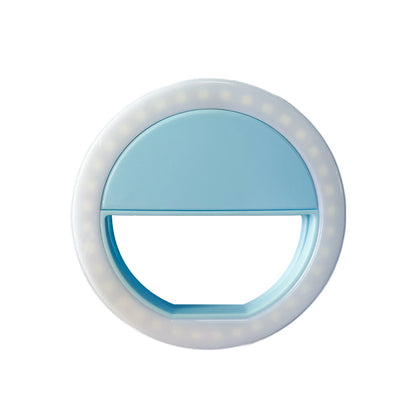 LED Ring Light 85mm - Universal & Adjustable - Selfie Ring Light for Phone - Selfie Ring Light for Streaming V1189-WXF-260203-00173